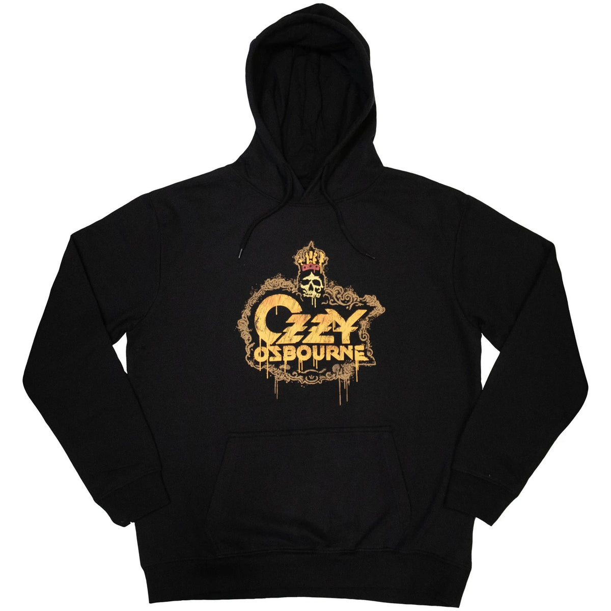 OZZY OSBOURNE Attractive Hoodie, Black Raindrop
