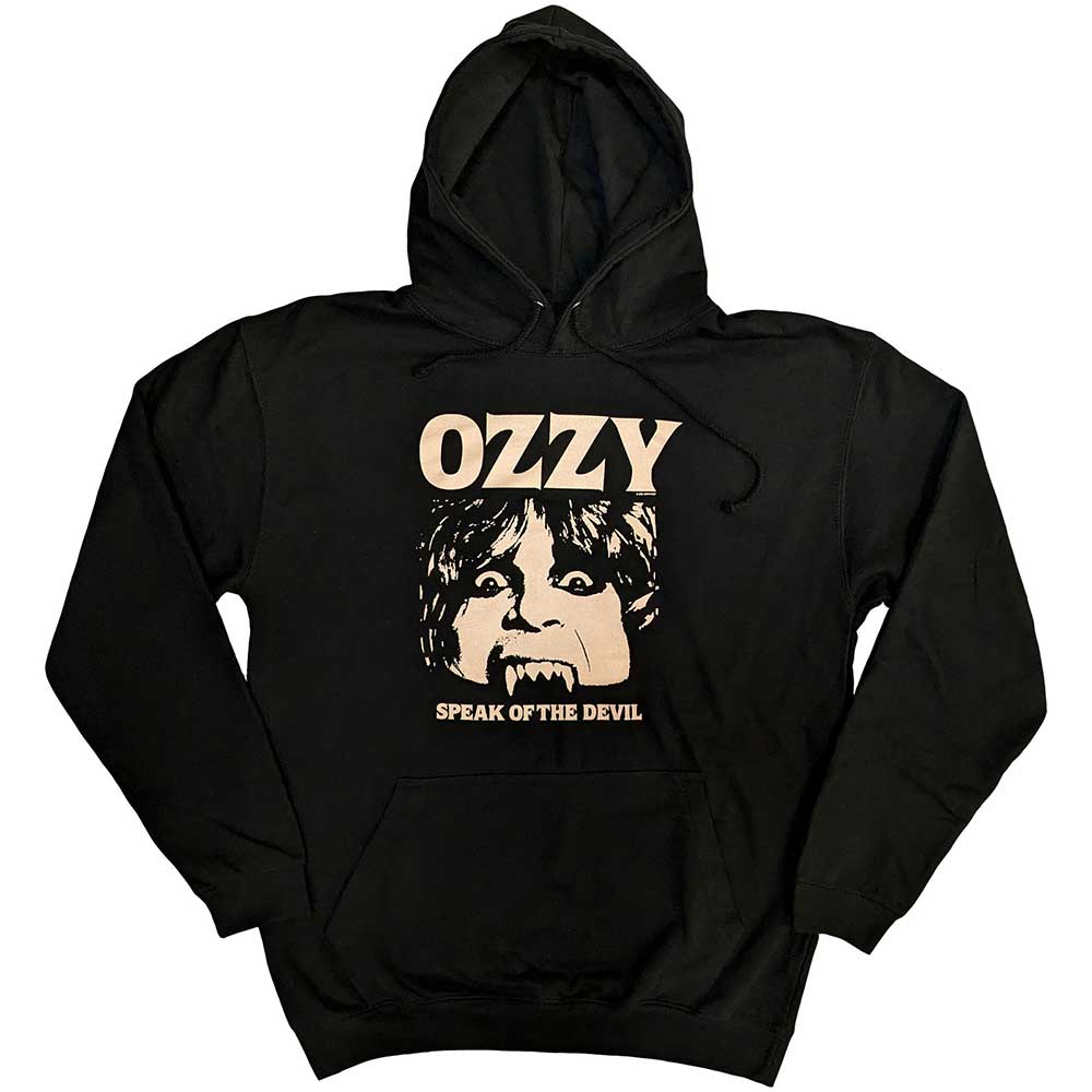 OZZY OSBOURNE Attractive Hoodie, Speak Of The Devil