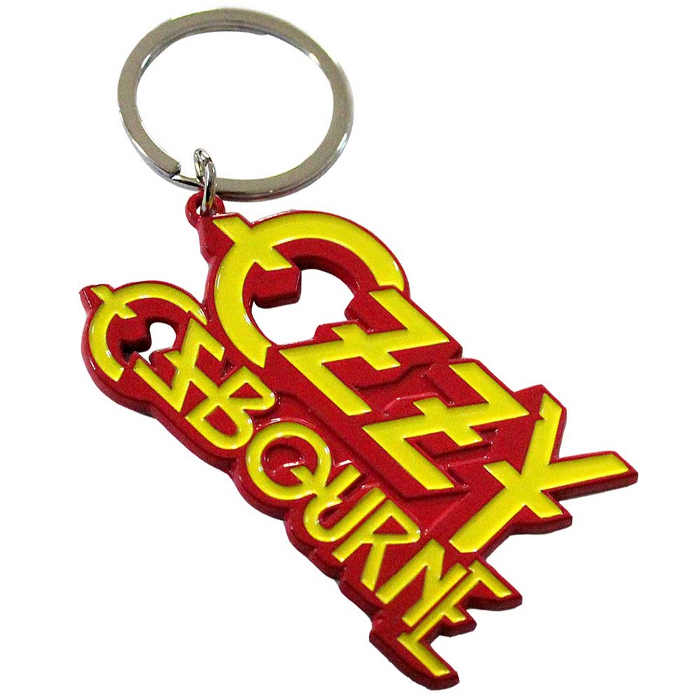 OZZY OSBOURNE Keychain, Stacked Logo