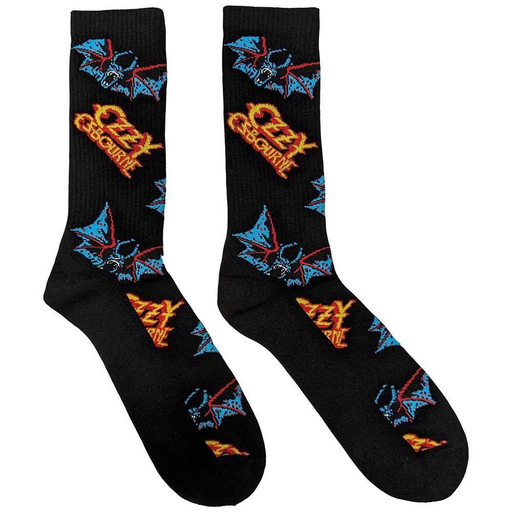 OZZY OSBOURNE Unisex Ankle Socks, Logos & Bats