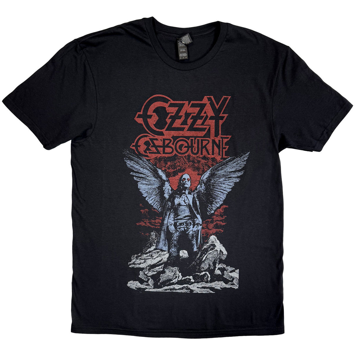 OZZY OSBOURNE Attractive T-Shirt, Angel Wings