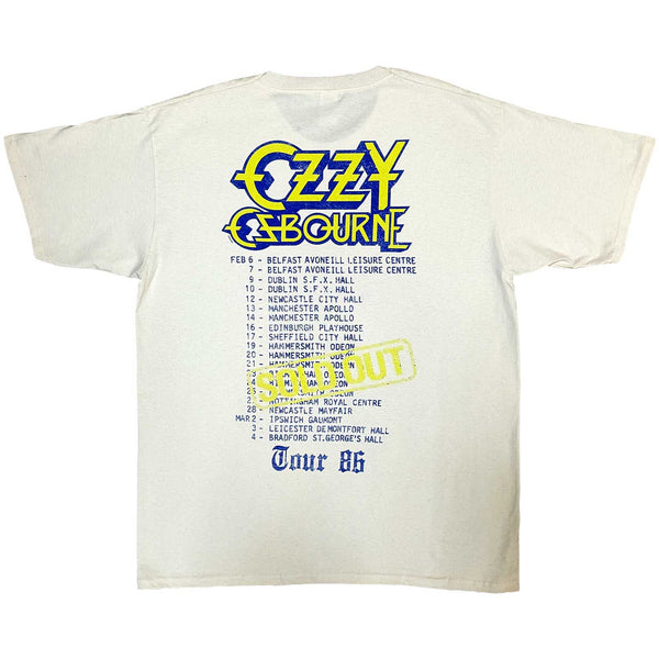 OZZY OSBOURNE Attractive T-Shirt, The Ultimate Sin Tour '86