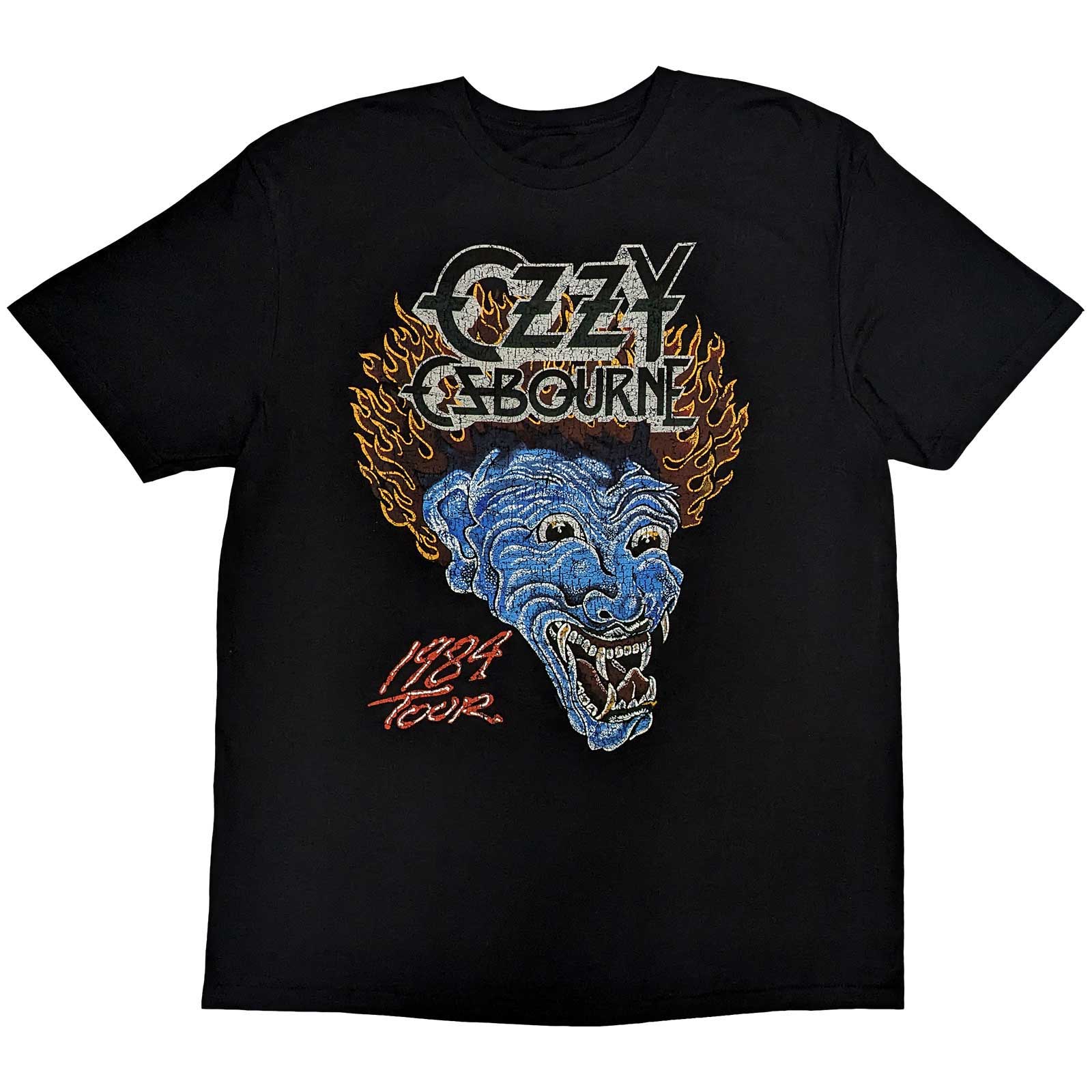 OZZY OSBOURNE Attractive T-Shirt, Bark At The Moon Tour &