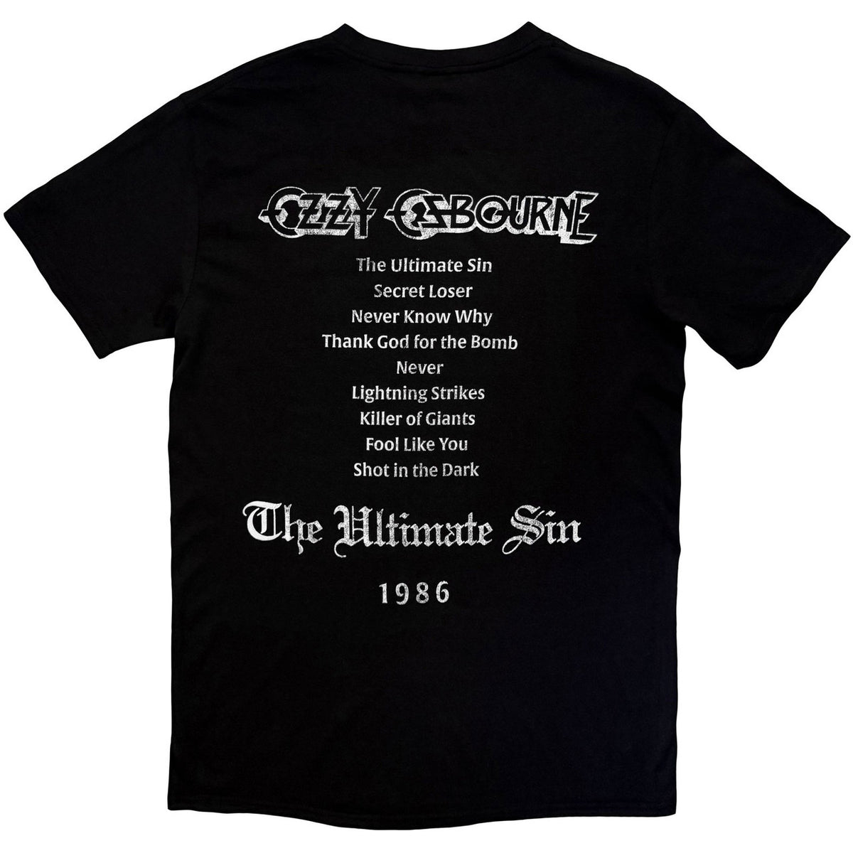 OZZY OSBOURNE Attractive T-Shirt, Ultimate Sin Tribute