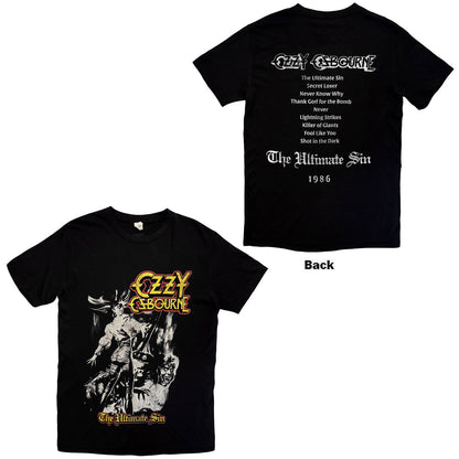 OZZY OSBOURNE Attractive T-Shirt, Ultimate Sin Tribute