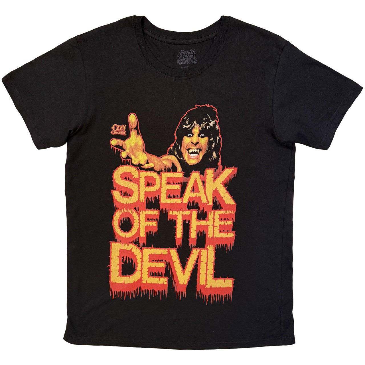 OZZY OSBOURNE Attractive T-Shirt, Speak Of The Devil Dripping