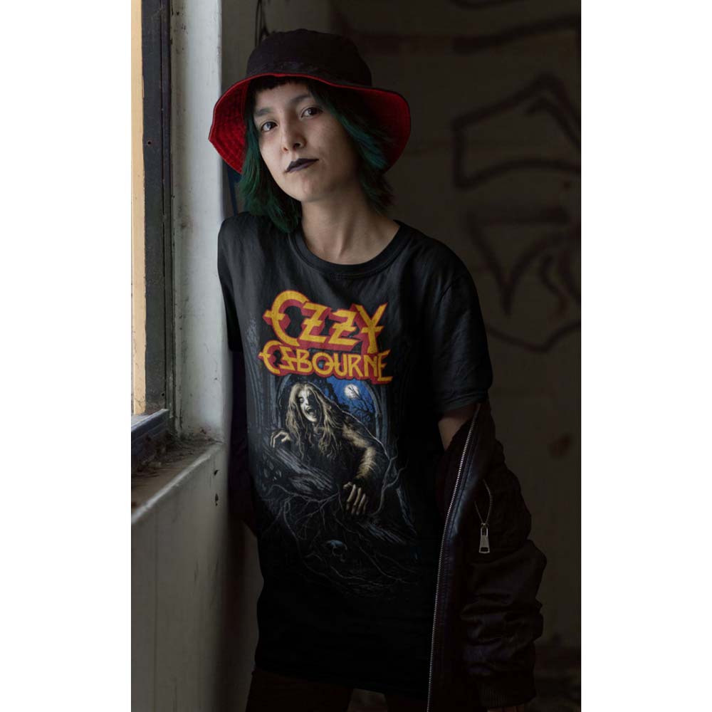 OZZY OSBOURNE Eye-Catching T-Shirt, Bark at the Moon