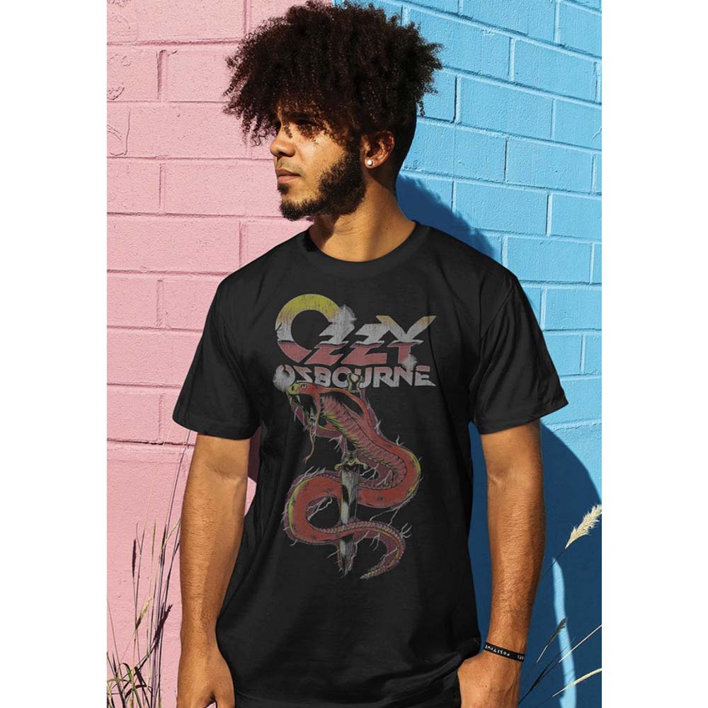 OZZY OSBOURNE Eye-Catching T-Shirt, Cobra