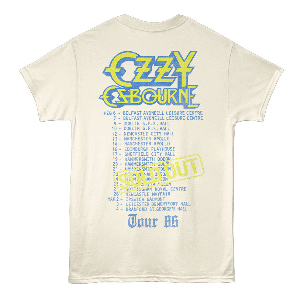 OZZY OSBOURNE Eye-Catching T-Shirt, TOUR 86