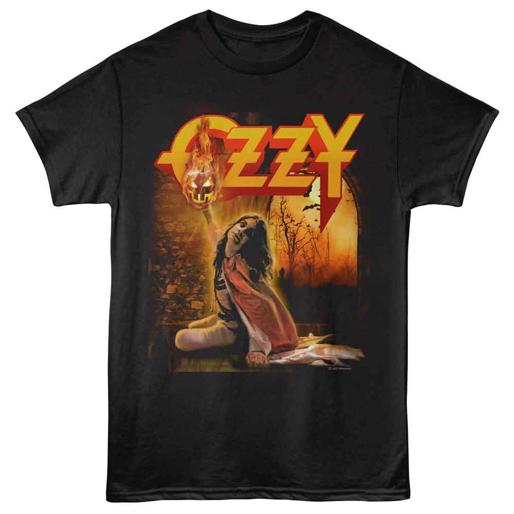 OZZY OSBOURNE Eye-Catching T-Shirt, JACK O LANTERN