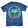 GRATEFUL DEAD Tie Dye T-Shirt, Owl