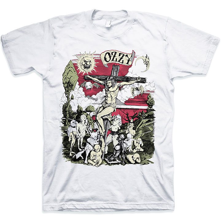 OZZY OSBOURNE Powerful T-Shirt, Cruciform