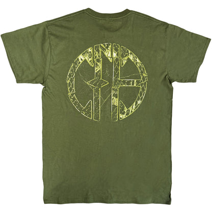 PANTERA Attractive T-Shirt, Green Logo