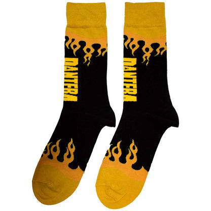 PANTERA Unisex Ankle Socks, Flame