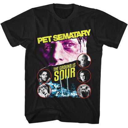 PET SEMATARY Eye-Catching T-Shirt, SOUR