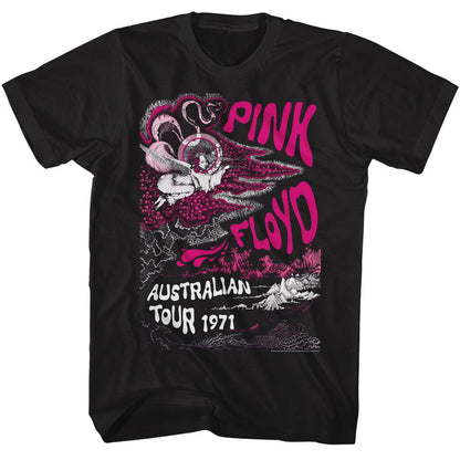 PINK FLOYD Eye-Catching T-Shirt, Australian Tour 1971