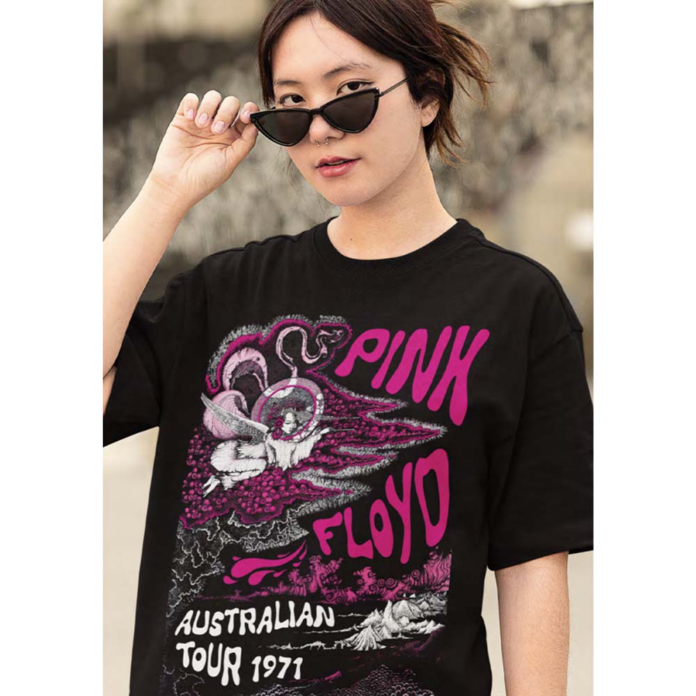 PINK FLOYD Eye-Catching T-Shirt, Australian Tour 1971