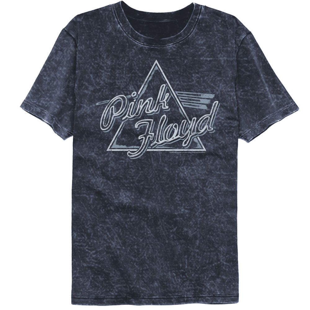 PINK FLOYD Mineral Wash T-Shirt, Rough Prism