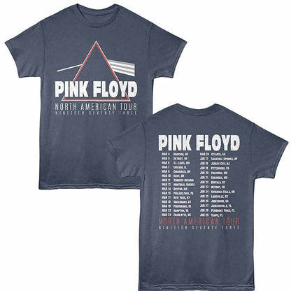 PINK FLOYD Eye-Catching T-Shirt, N AMERICA TOUR