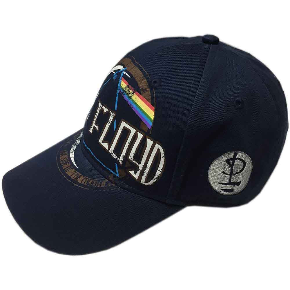 PINK FLOYD Baseball Cap, Dark Side Of The Moon Album Distressed