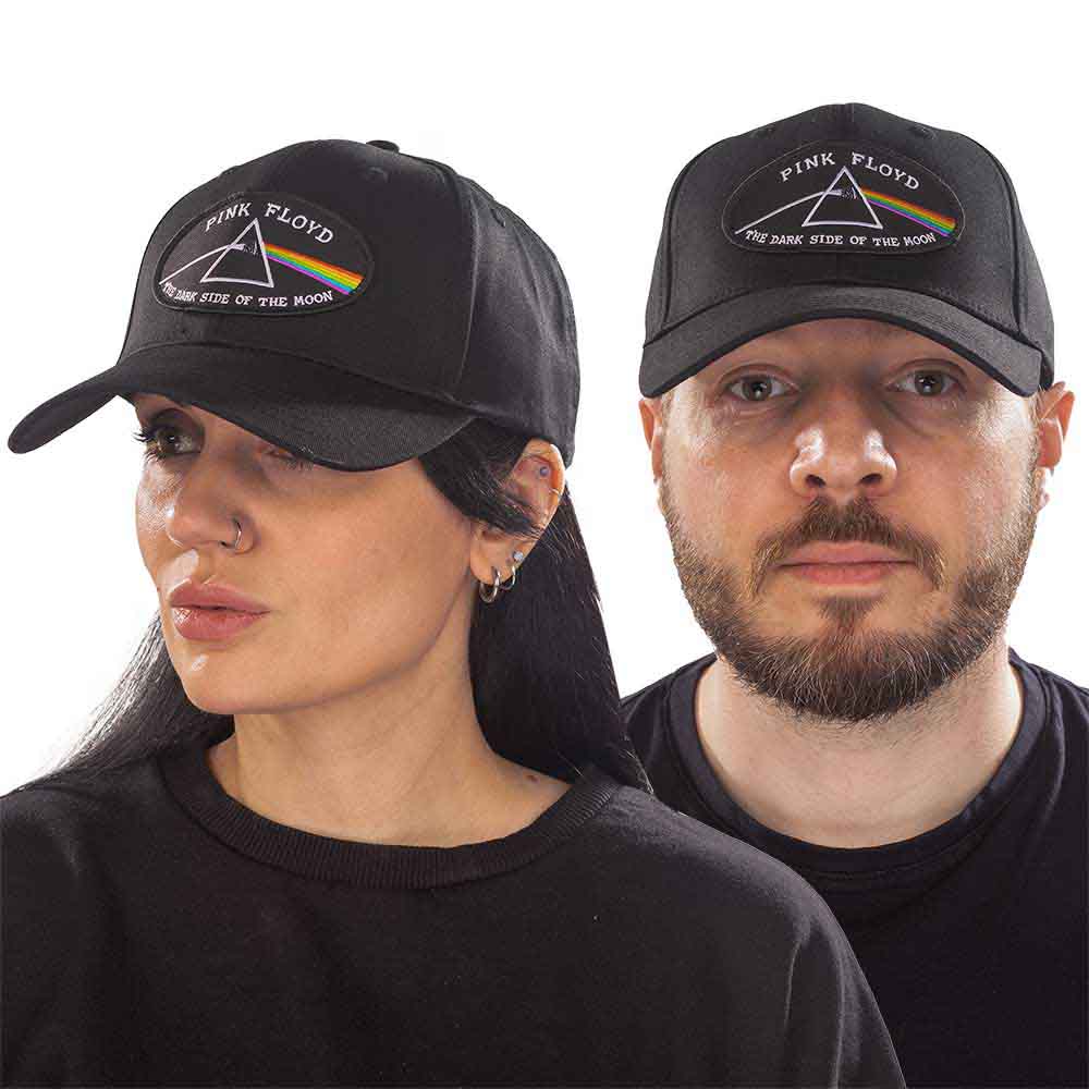 PINK FLOYD Baseball Cap, The Dark Side Of The Moon Black Border