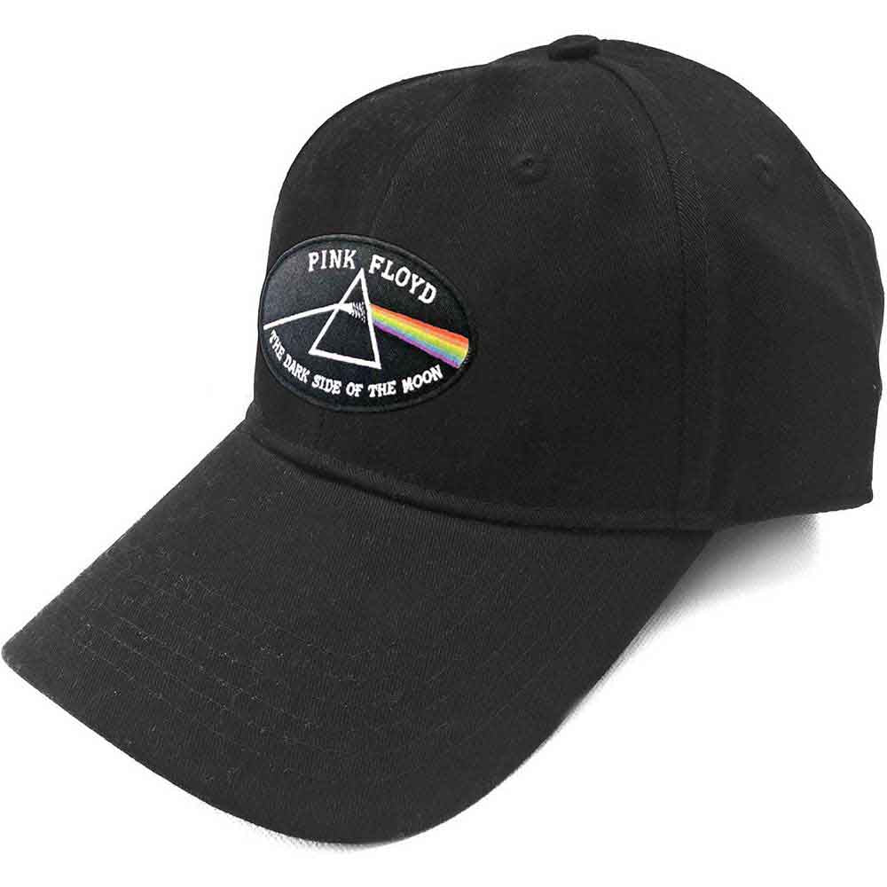 PINK FLOYD Baseball Cap, The Dark Side Of The Moon Black Border