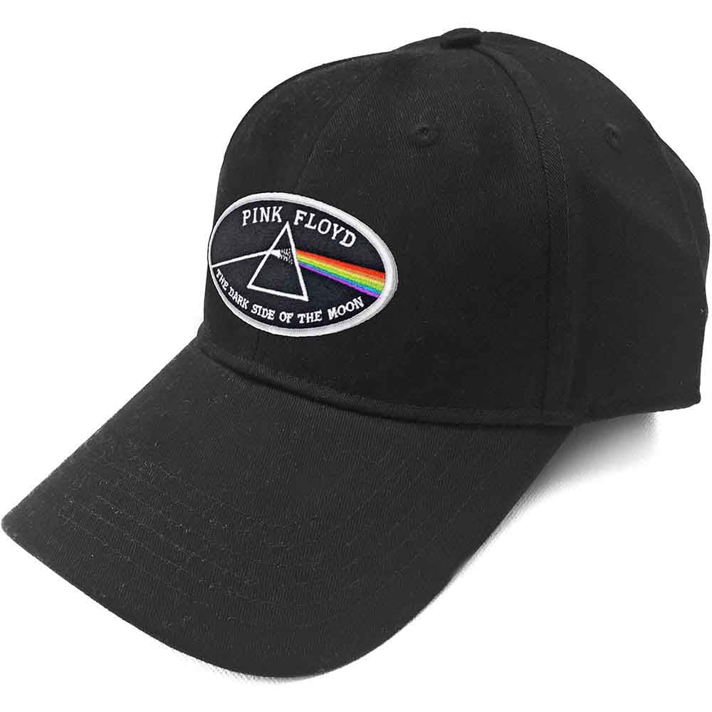 PINK FLOYD Baseball Cap, The Dark Side Of The Moon White Border