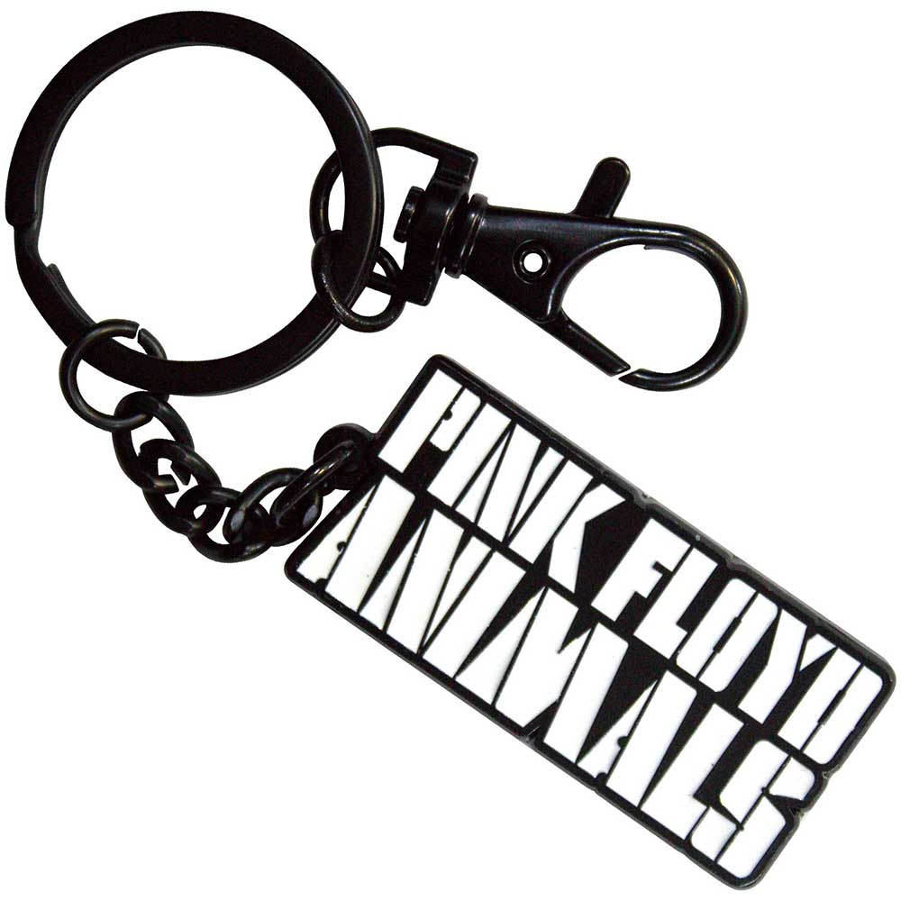 PINK FLOYD Keychain, Animals Mono Text Logo