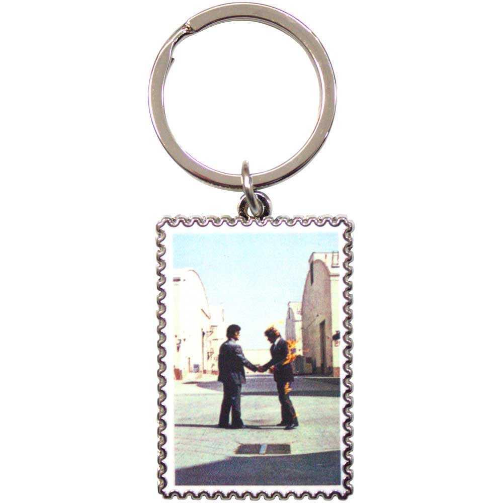 PINK FLOYD Keychain, Wish You Were Here Stamp