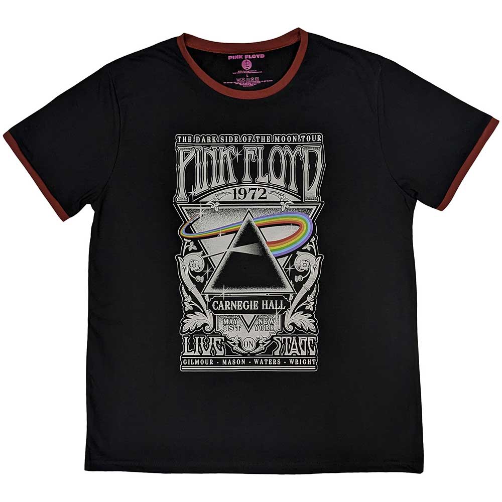 PINK FLOYD Attractive T-shirt, Carnegie Hall Poster