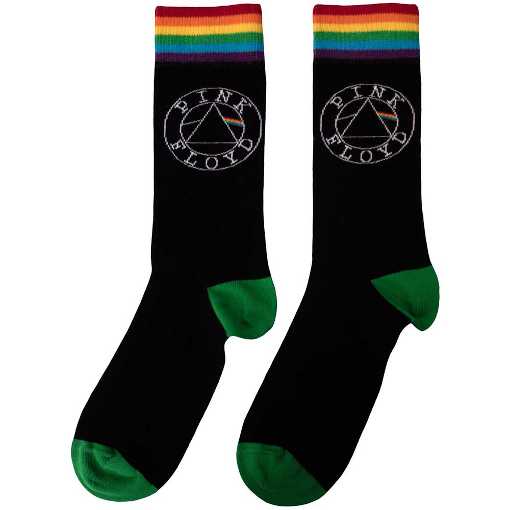 PINK FLOYD Unisex Ankle Socks, Circle Logo