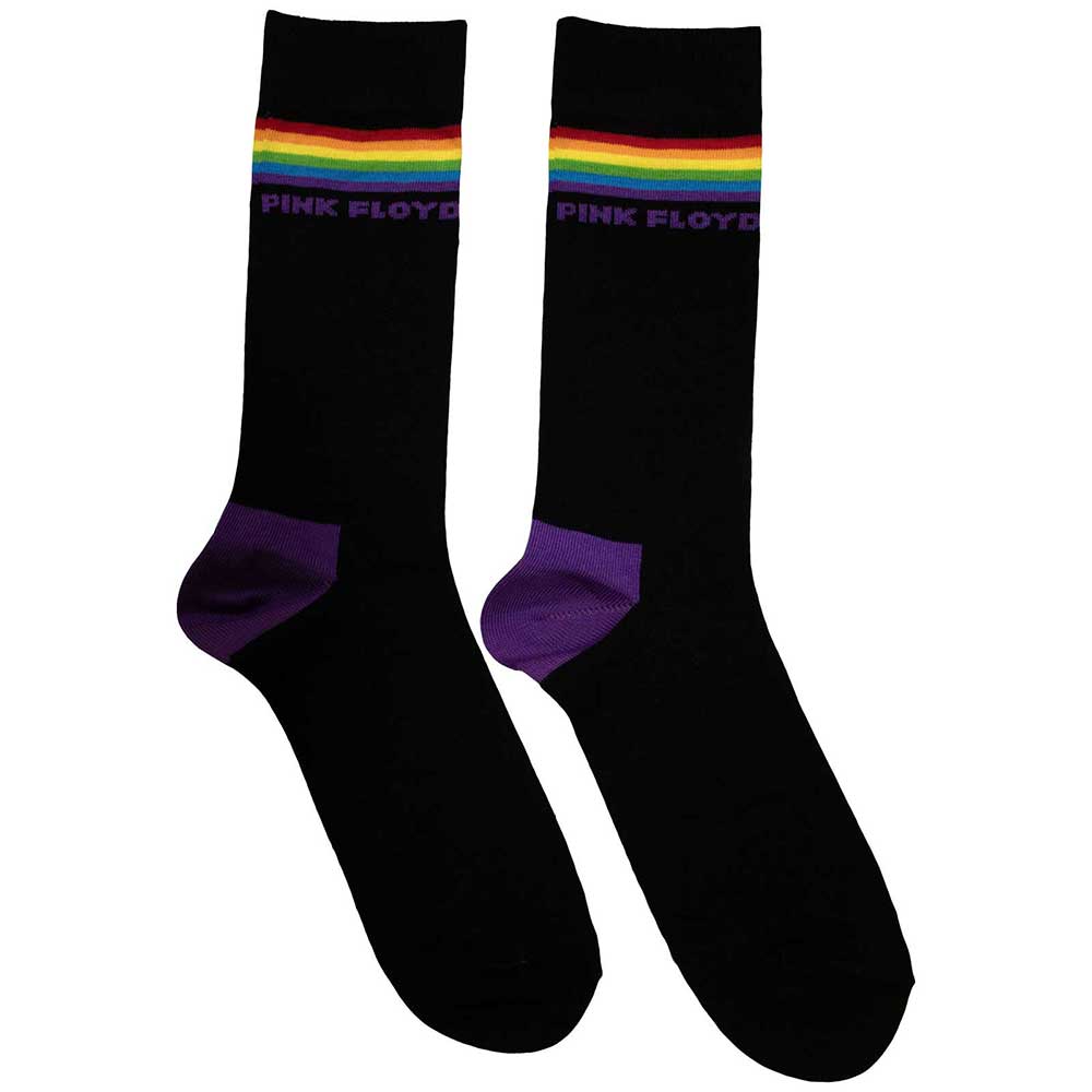 Pink Floyd Unisex Ankle Socks — Prism Stripes