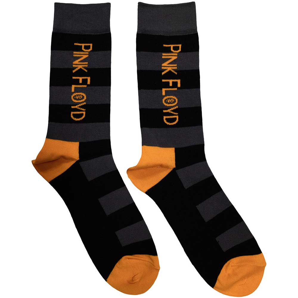 Pink Floyd Unisex Ankle Socks — Orange Logo