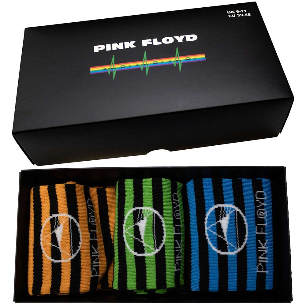 PINK FLOYD Unisex Ankle Socks, Mono Prism