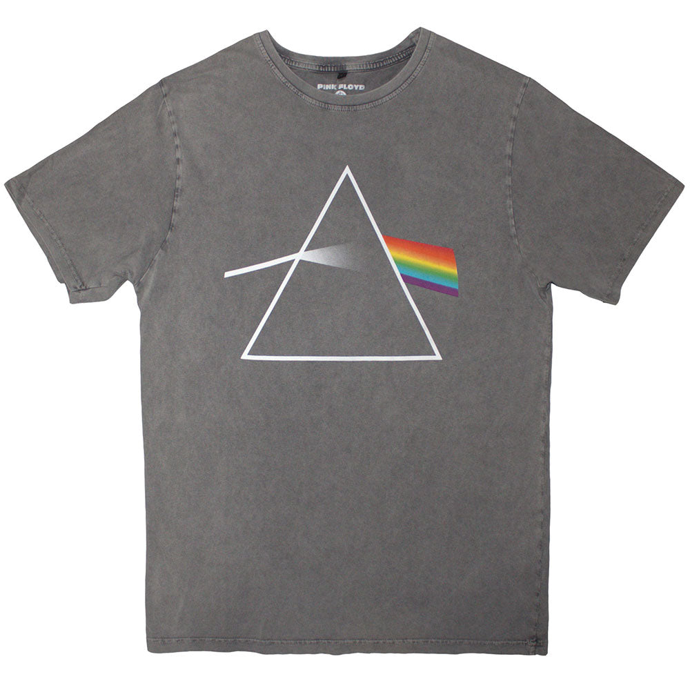 PINK FLOYD Stone Wash T-Shirt, Dark Side of the Moon