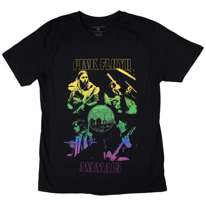 PINK FLOYD Attractive T-Shirt, Animals Rainbow Photo