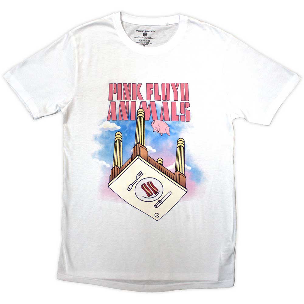 PINK FLOYD Attractive T-Shirt, Animals Bacon Table