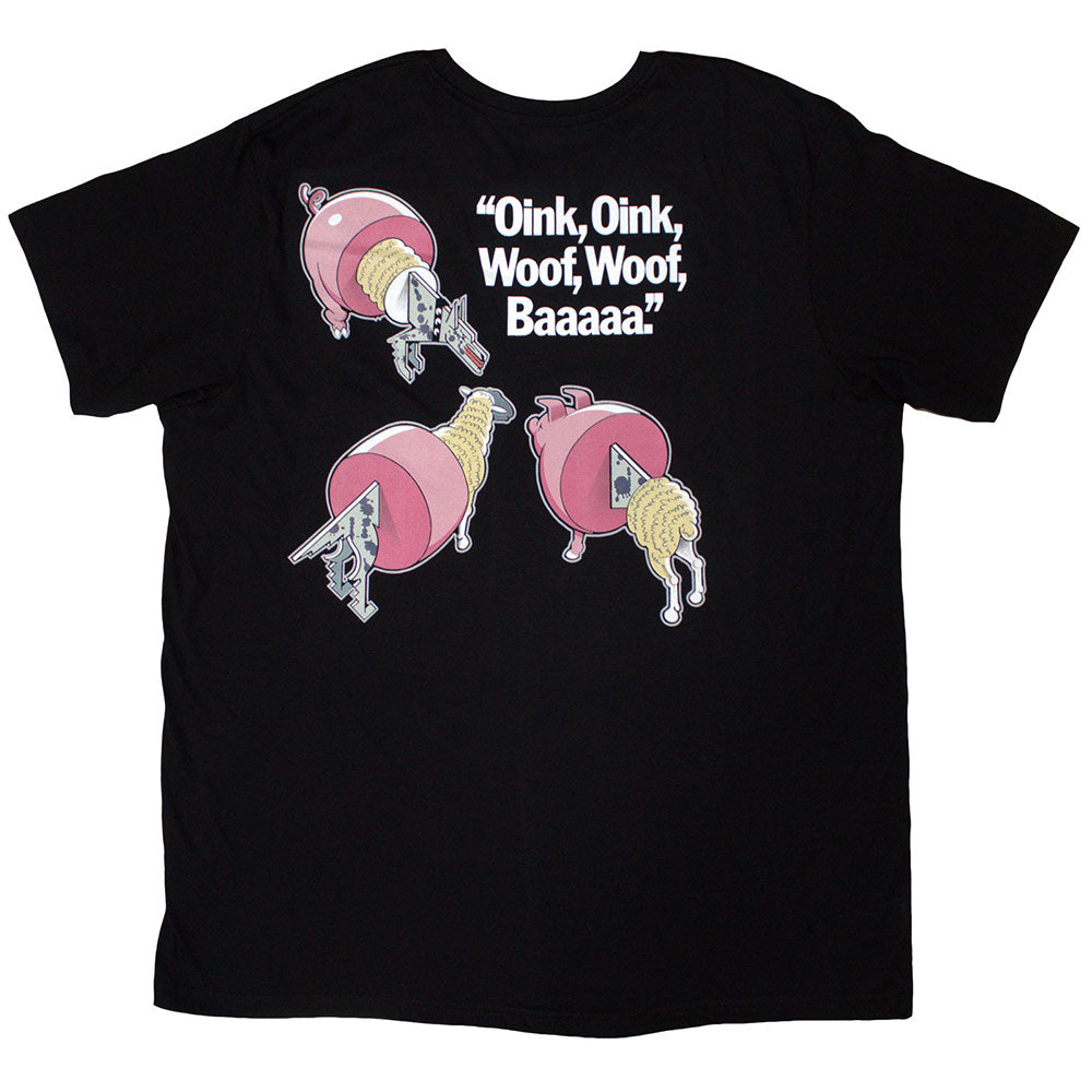 PINK FLOYD Attractive T-Shirt, Animals Cartoons