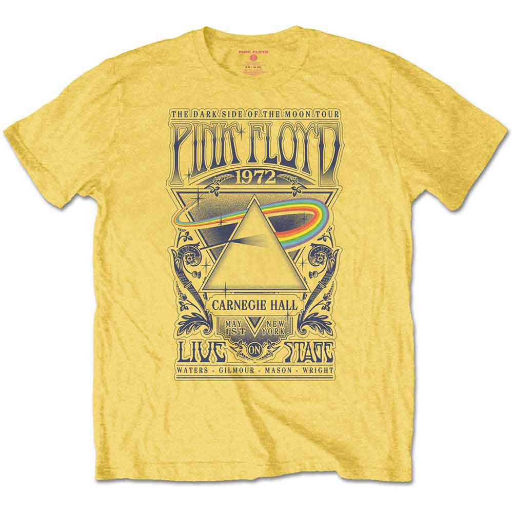 PINK FLOYD Attractive Kids T-shirt, Carnegie Hall Poster