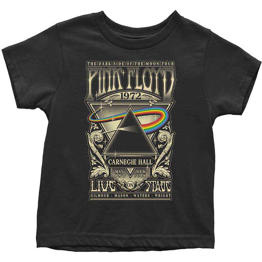 PINK FLOYD Attractive Kids T-shirt, Carnegie Hall Poster