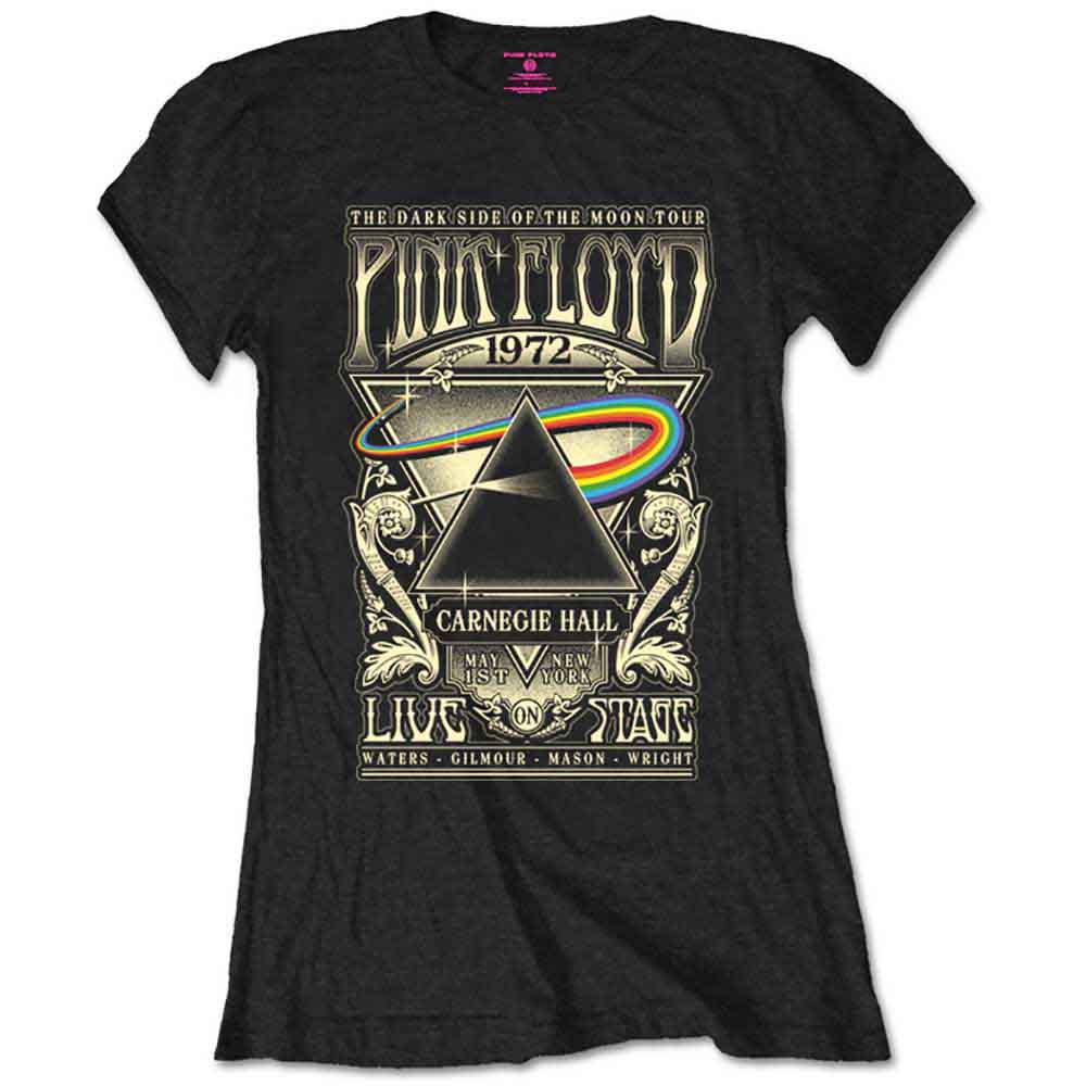 PINK FLOYD Attractive T-Shirt, Carnegie Hall Poster