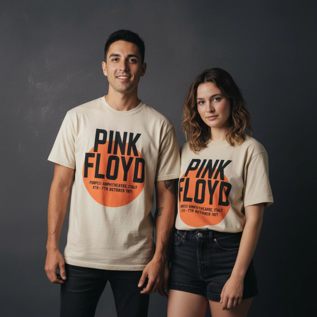 PINK FLOYD Attractive T-Shirt, Pompeii Circle