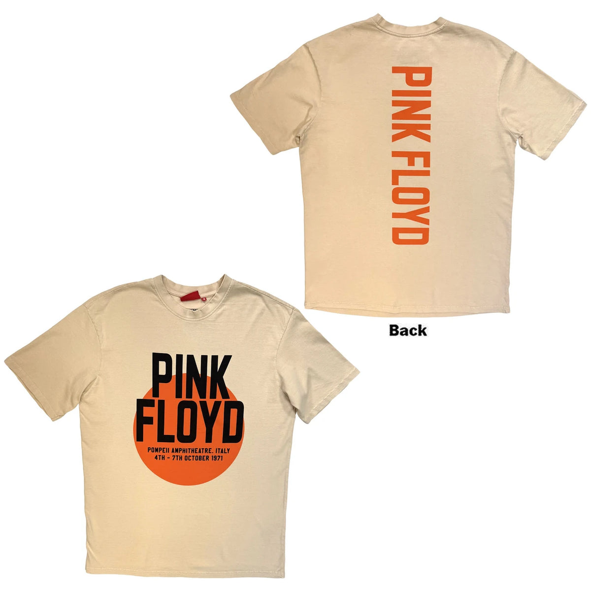 PINK FLOYD Attractive T-Shirt, Pompeii Circle