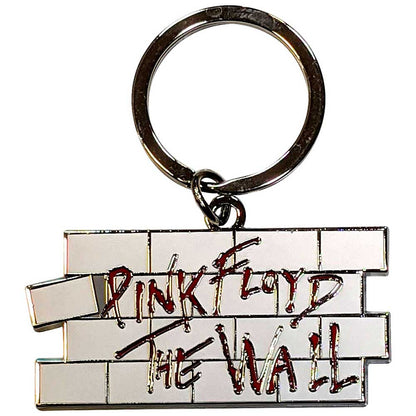 PINK FLOYD Keychain, The Wall Wall Logo