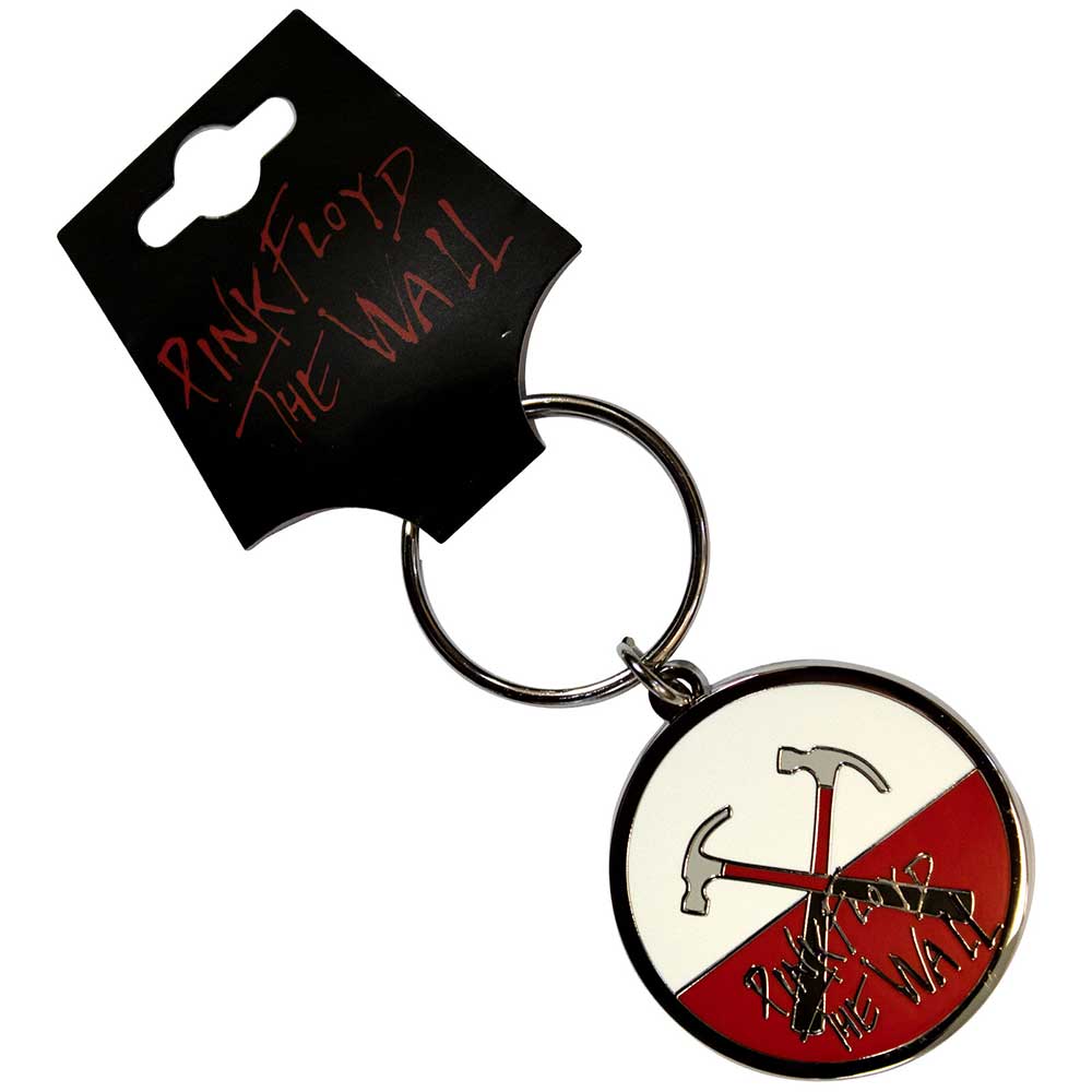 PINK FLOYD Keychain, The Wall Hammers Logo