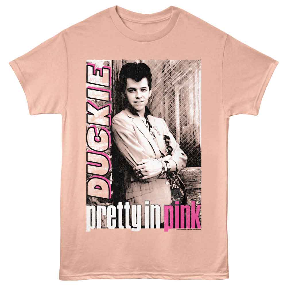 PRETTY IN PINK Eye-Catching T-Shirt, DUCKIE