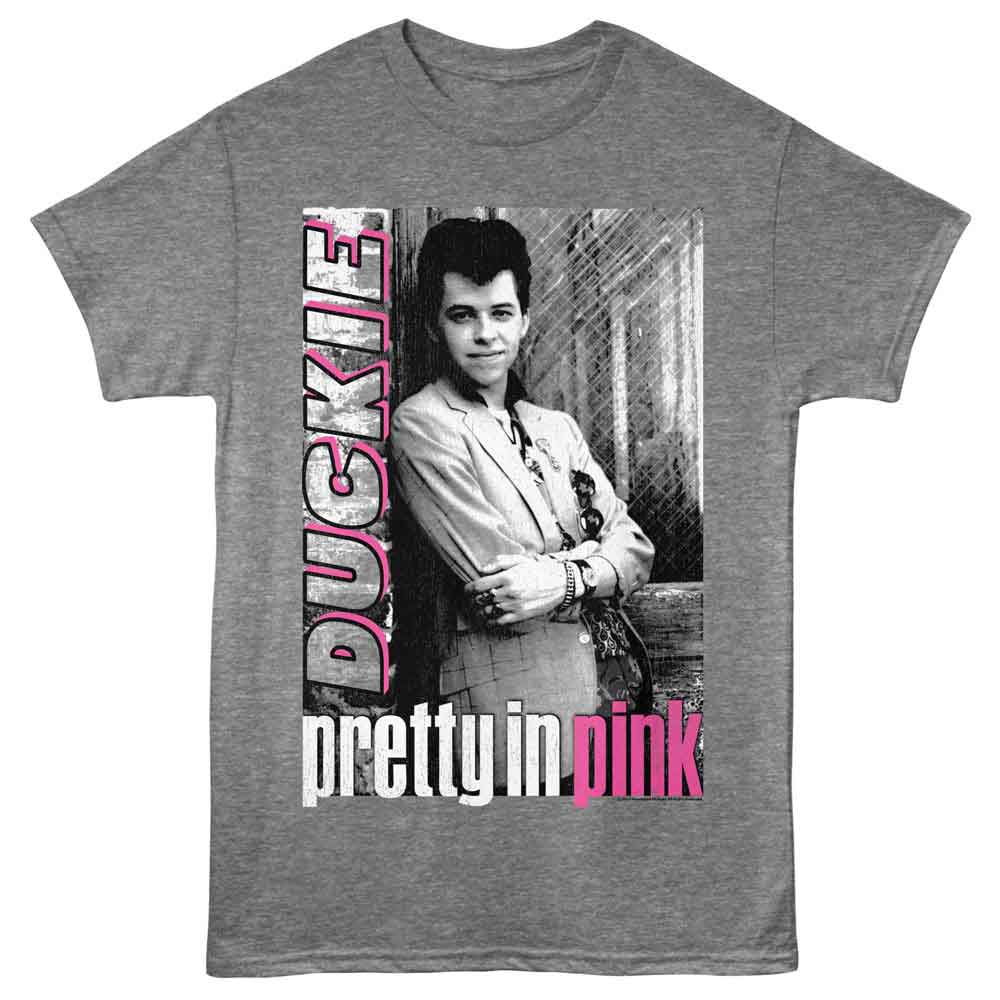 PRETTY IN PINK Eye-Catching T-Shirt, DUCKIE LEAN