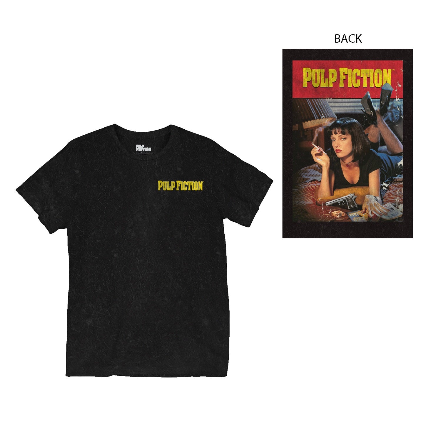 PULP FICTION Unisex T-Shirt, DISTRESS