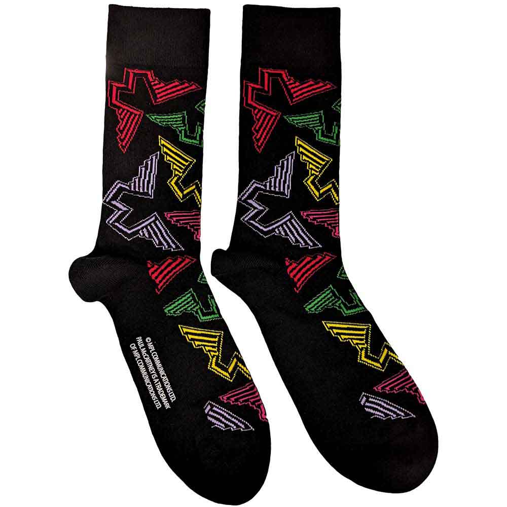 PAUL MCCARTNEY Unisex Ankle Socks, Wings Logos