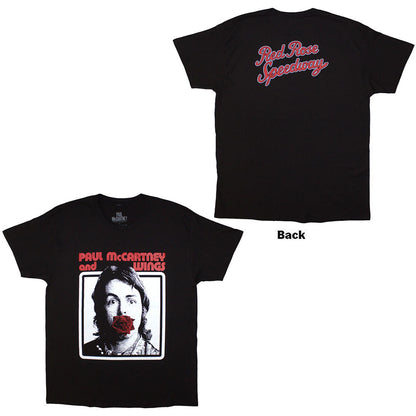 PAUL MCCARTNEY Attractive T-Shirt, Red Rose Speedway